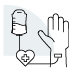 Lifesaving services icon