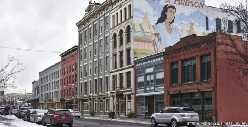 Brown's Brewing Company's Troy Taproom and Brewery Exterior