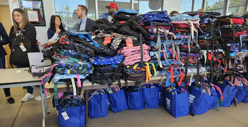 Over 750 backpacks went to students in need in the tri-county area thanks in part to the School Supply Drive, as well as over 75 volunteers.