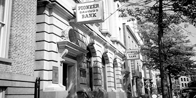 exterior image of Pioneer Savings Bank