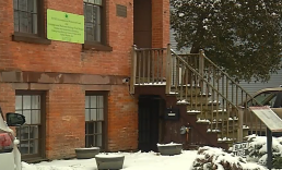 The Stephen and Harriet Myers house at 194 Livingston Ave. on Saturday, Feb. 18, 2023, in Albany, NY. The Myers lived there in the 1850s and were the central Underground Railroad activists in the Capital Region.