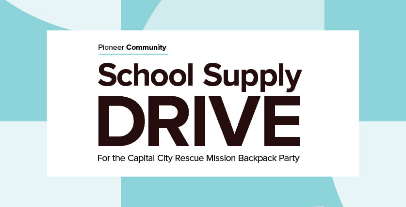 School Supply Drive For the Capital City Rescue Mission Backpack Party