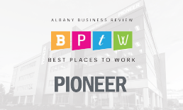 Albany Business Review Best Places to Work 2023 - Pioneer