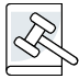 gavel book icon