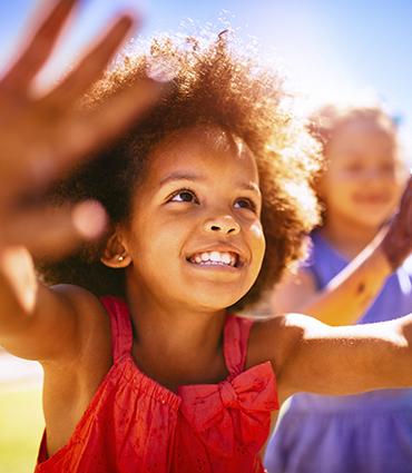 child smiling