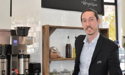 Stacks Espresso Bar owner Tyler Wrightson